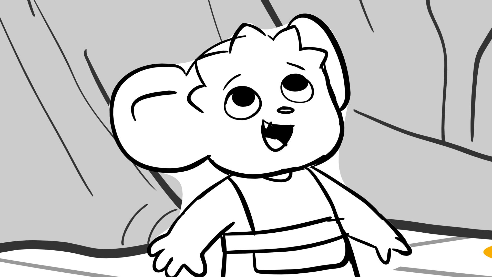 Fun with Nubs — Ep. 112, lámina 010, storyboard by Melissa Ballesteros